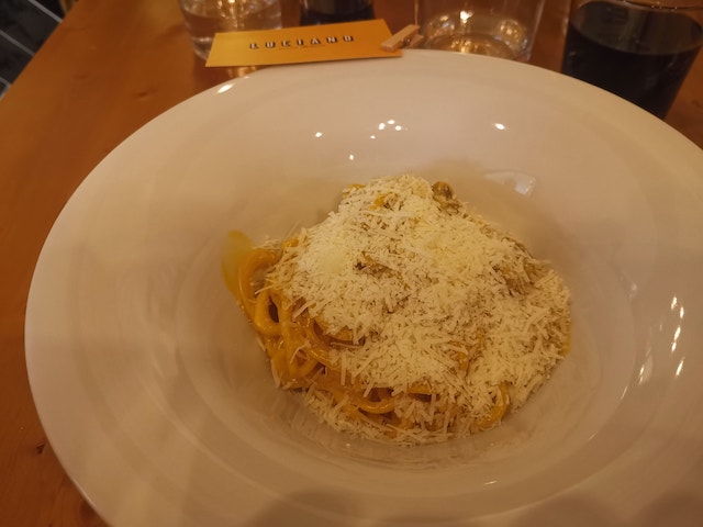 Foto Carbonara Luciano Diario del Gusto