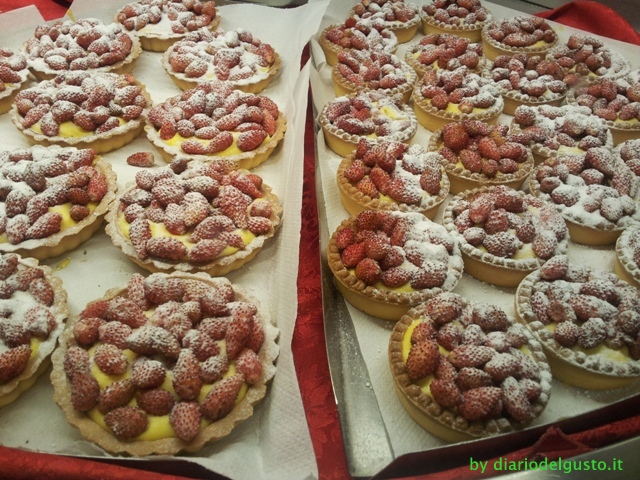 Foto Da Spartaco al Grottino Crostatine crema e fragoline di bosco