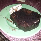 Foto Babington Chocolate cake con panna