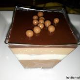 Mousse ai tre cioccolati