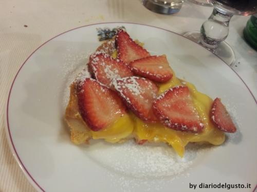 Crostata crema e fragole