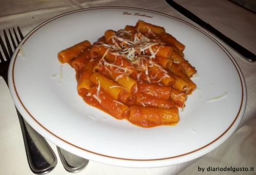 Due Ladroni Foto Rigatoni all' amatriciana