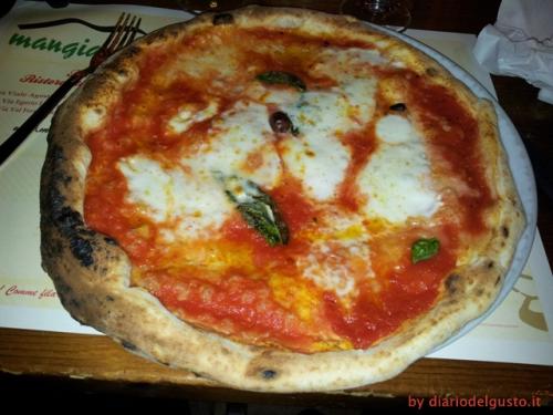 Pizza Margherita con bufala