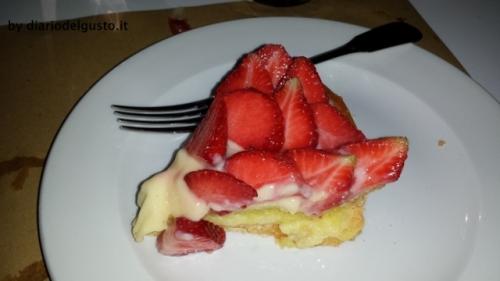 Crostata crema e fragole